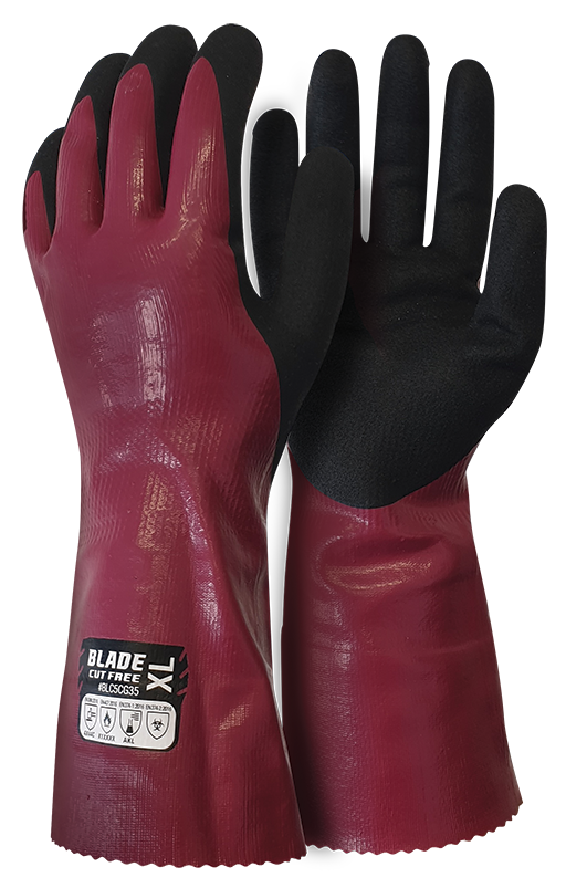 Armour Safety Products Ltd. - Blade Cut 5 Chemical Gauntlet – 35cm