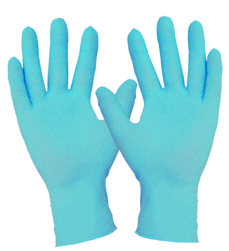 Armour Safety Products Ltd. - Nitrile Blue Disposable Glove Powder Free