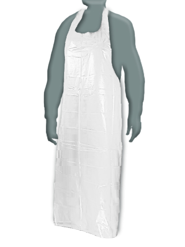 Armour Safety Products Ltd. - Disposable Polyethelene Apron – White