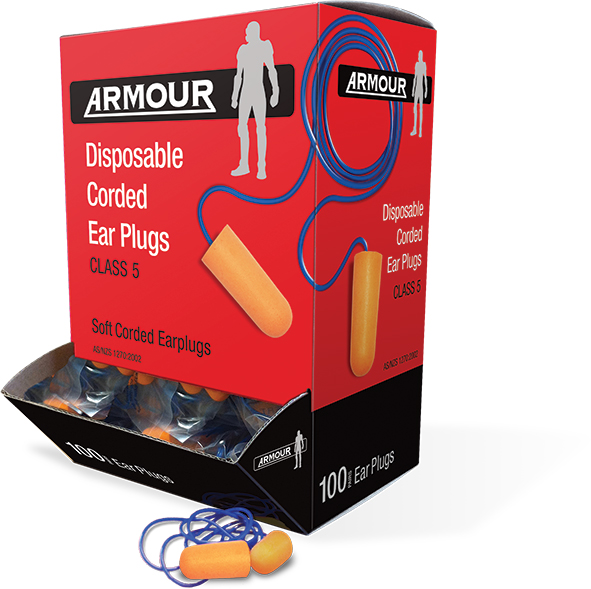 Armour Safety Products Ltd. - Armour Disposable Ear Plug Corded – Class 5