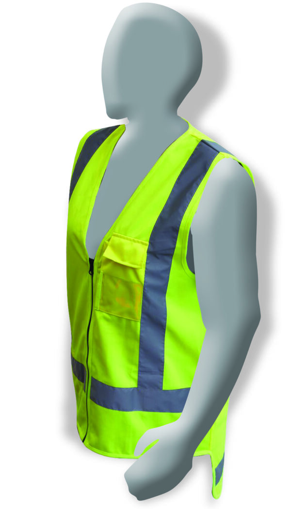 Armour Safety Products Ltd. - Hi Vis Yellow D/N Vest