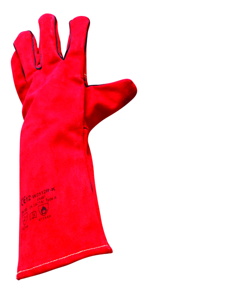 Armour Safety Products Ltd. - Armour Leather Red Welding Glove (Lefties) – 40cm