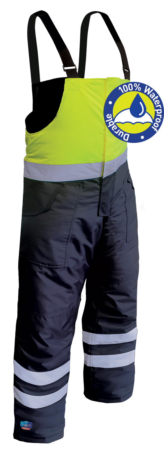 Armour Safety Products Ltd. - Iceking Yellow/Navy Waterproof Bib Pant